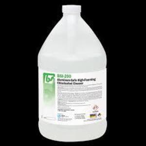 DESCRIPTION: (2)ALUMINUM SAFE HIGH FOAMING CHLORINATED CLEANER BRAND/MODEL: BSI-200 RETAIL$: $67.20 EA SIZE: 1 GALLON QTY: 2