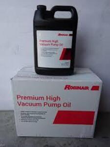 DESCRIPTION: (2) PREMIUM HIGH VACUUM PUMP OIL BRAND/MODEL: ROBINAIR #PN13204 RETAIL$: $26.66 EA SIZE: 1 GAL QTY: 2