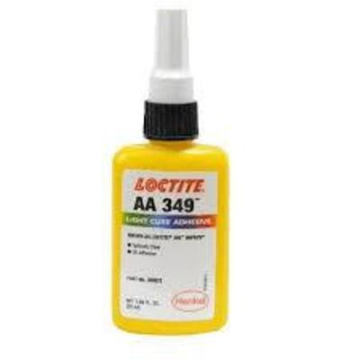 DESCRIPTION: (5) LIGHT CURE ADHESIVE BRAND/MODEL: LOCTITE #AA 349 INFORMATION: 34931 RETAIL$: $33.62 EA SIZE: 1.69 OZ QTY: 5