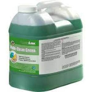 DESCRIPTION: (1) MULTI-CLEAN GREEN CLEANER AND DEGREASER BRAND/MODEL: ZEP #T9FB2684481 RETAIL$: $58.95 EA SIZE: 2.5 GALLON QTY: 1