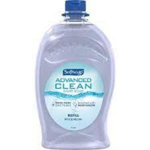 DESCRIPTION: (2) SOFTSOAP ADVANCED CLEAN LIQUID HAND SOAP BRAND/MODEL: SOFTSOAP #617686 RETAIL$: $20.00 EA SIZE: 80 OZ QTY: 2