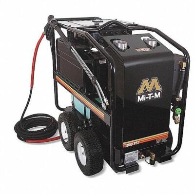 DESCRIPTION: (1) PRESSURE & STEAM WASHER BRAND/MODEL: MI-T-M/GH-3004-SM10 INFORMATION: 3000PSI, 8HP, HOT & STEAM RETAIL$: $6,044.10 QTY: 1