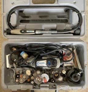 DREMEL MULTI TOOL 395 WITH CASE AND ADDITIONAL ACCESSORIES