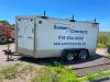 DESCRIPTION: 2002 12' HAUL-LITE ENCLOSED TRAILER BRAND/MODEL: HAUL-LITE INFORMATION: HAS BUILT IN WOOD SHELVING INSIDE (SEE PHOTOS) VIN: 159500E202116 - 5