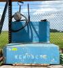 DESCRIPTION: 30" X 32" X 20" KEROSENE REFUEL TANK W/ MANUAL HAND PUMP SIZE: 30" X 32" X 20" LOCATION: BACK LOT: PALLET RACKING QTY: 1 - 2