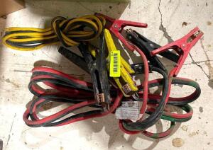 DESCRIPTION: (2) LIGHT DUTY JUMPER CABLES QTY: 2