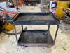 DESCRIPTION: 36" X 24" METAL UTILITY CART SIZE: 36" X 24" LOCATION: WAREHOUSE QTY: 1 - 2