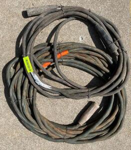 DESCRIPTION: (2) - WELDING LEADS THIS LOT IS: SOLD BY THE PIECE QTY: 2