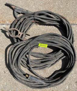 DESCRIPTION: (2) - WELDING LEADS THIS LOT IS: SOLD BY THE PIECE QTY: 2