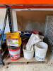 DESCRIPTION: LARGE ASSORTMENT OF MISC. HARDWARE AND WORK BUCKETS THIS LOT IS: ONE MONEY QTY: 1 - 2