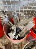 DESCRIPTION: LARGE ASSORTMENT OF CEMENT DRILL BITS - ASSORTED CONDITIONS ADDITIONAL INFORMATION: SOLD AS SET. THIS LOT IS: ONE MONEY QTY: 1 - 4