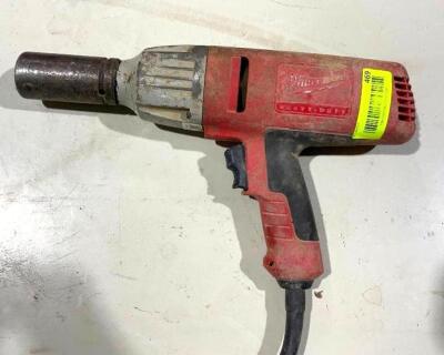 DESCRIPTION: 3/4" SQUARE ELECTRIC IMPACT WRENCH BRAND/MODEL: MILWAUKEE 9075-20 QTY: 1