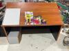 DESCRIPTION: 60" LAMINATE WOOD DRAFTING TABLE. SIZE: 60" LOCATION SHOP QTY: 1