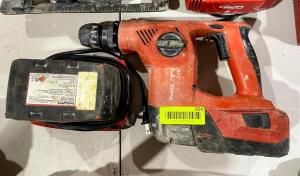 DESCRIPTION: 22V CORDLESS ROTARY HAMMER DRILL BRAND/MODEL: HILTI TE 4-A18 QTY: 1