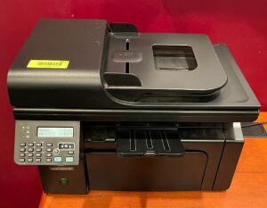 DESCRIPTION: LASERJET M1212NF MULTIFUNCTION PRINTER BRAND/MODEL: HP QTY: 1