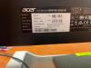 DESCRIPTION: (2) ACER MONITORS WITH STANDS, MOUSE, AND SPEAKERS QTY: 1 - 2