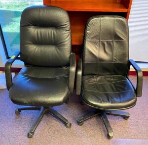 DESCRIPTION: (2) ROLLABOUT OFFICE CHAIRS QTY: 2