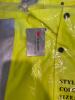 DESCRIPTION: (2) HI-VIZ SAFETY LOGO BOMBER JACKETS BRAND/MODEL: PIP SIZE: LG QTY: 2 - 4