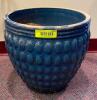 DESCRIPTION: CERAMIC PLANTER SIZE: 14"X13" QTY: 1