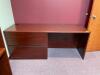 DESCRIPTION: 72" X 24" WOODEN OFFICE DESK LOCATION: UPSTAIRS OFFICE QTY: 1 - 2