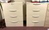 DESCRIPTION: (2) 4-DRAWER FILE CABINET LOCATION: UPSTAIRS OFFICE QTY: 2