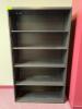 DESCRIPTION: 5-TIER METAL SHELVING UNIT SIZE: 36" X 14" X 64" LOCATION: UPSTAIRS OFFICE QTY: 1 - 2