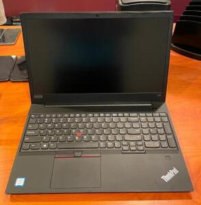 DESCRIPTION: LENOVO THINKPAD E590 LAPTOP INFORMATION: HARD DRIVE HAS BEEN WIPEDNO CHARGER QTY: 1