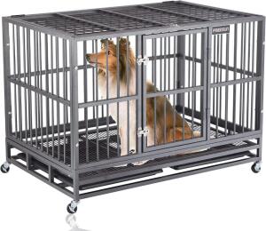 FURUISEN 46" HEAVY DUTY DOG CRATE