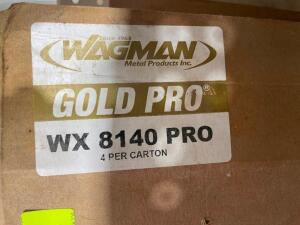 DESCRIPTION: (6) WAGMAN WX 8140 PRO USED TROWEL BLADES THIS LOT IS: ONE MONEY LOCATION SHOP QTY: 1