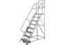 DESCRIPTION: (1) ROLLING LADDER WITH LOCK STEPS BRAND/MODEL: TRI-ARC INFORMATION: GREY RETAIL$: $941.00 EA SIZE: 7 STEP MUST COME INSPECT QTY: 1