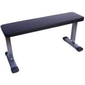 DESCRIPTION: (1) EVERYDAY ESSENTIALS FLAT WEIGHT BENCH BRAND/MODEL: BALANCEFORM INFORMATION: BLACK RETAIL$: $61.21 EA QTY: 1