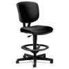 DESCRIPTION: (1) ADJUSTABLE HEIGHT SWIVEL OFFICE CHAIR WITH FOOT RING BRAND/MODEL: HON #H5705.SB11.T INFORMATION: BLACK RETAIL$: $323.58 EA QTY: 1