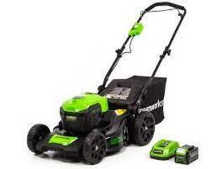 DESCRIPTION: (1) CORDLESS PUSH LAWN MOWER BRAND/MODEL: GREENWORKS INFORMATION: GREEN RETAIL$: $349.99 EA SIZE: 20", 40V QTY: 1