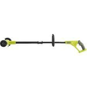 DESCRIPTION: (1) CORDLESS PATIO SWEEPER BRAND/MODEL: RYOBI ONE INFORMATION: GREEN RETAIL$: $183.00 EA SIZE: 18V QTY: 1