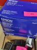 DESCRIPTION: (3) BOXES OF (10) RIBBON CARTRIDGE BRAND/MODEL: EPSON #ERC-27B INFORMATION: BLACK RETAIL$: $78.80 PER BOX SIZE: 10 PACK QTY: 3 - 2