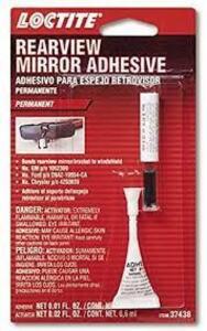 DESCRIPTION: (11) REARVIEW MIRROR ADHESIVE BRAND/MODEL: LOCTITE #37438 RETAIL$: $9.29 EA SIZE: .01 OZ QTY: 11