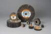 DESCRIPTION: (2) BOXES OF (10) FLAP WHEELS BRAND/MODEL: STANDARD ABRASIVES #613445 RETAIL$: $1,570.00 EA SIZE: 2X1X1/4 QTY: 2