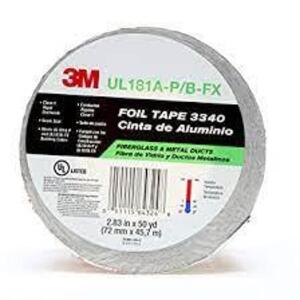 DESCRIPTION: (9) ROLLS OF FOIL TAPE BRAND/MODEL: 3M #29WR77 INFORMATION: ALUMINUM ACRYLIC RETAIL$: $33.20 EA SIZE: 2.5X50 QTY: 9