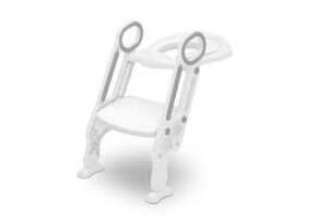 DESCRIPTION: (1) TODDLER POTTY TRAINING LADDER SEAT BRAND/MODEL: DELTA CHILDREN INFORMATION: WHITE RETAIL$: $34.99 EA QTY: 1