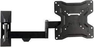 DESCRIPTION: (1) TV WALL MOUNT, FULL MOTION BRAND/MODEL: STANLEY #45PF60 INFORMATION: TMX-102FM RETAIL$: 52.59 EA SIZE: 13"-37" 40 LBS LIMIT QTY: 1