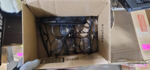 DESCRIPTION: (1) BOX OF (7) PAIR MISC READING GLASSESQTY: 1