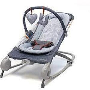 DESCRIPTION: (1) 2-IN-1 BOUNCER AND ROCKER DUO BRAND/MODEL: SUMMER INFORMATION: GREY RETAIL$: $60.00 EA QTY: 1