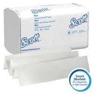 DESCRIPTION: (1) CASE OF (24) PACKS SEMI FOLD HAND TOWELS BRAND/MODEL: SCOTT #0444201 RETAIL$: $75.00 EA QTY: 1