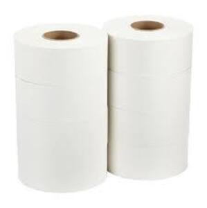 DESCRIPTION: (8) ROLLS OF JUMBO BATH TISSUE BRAND/MODEL: PACIFIC BLUE #12798 RETAIL$: $55.40 TOTAL QTY: 8