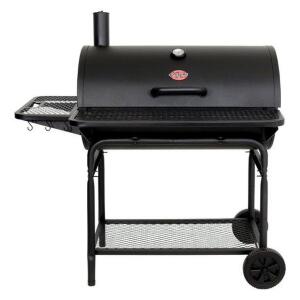 DESCRIPTION: (1) PRO DELUXE XL CHARCOAL GRILL BRAND/MODEL: CHAR GRILLER 52135 RETAIL$: 150 SIZE: 32" QTY: 1