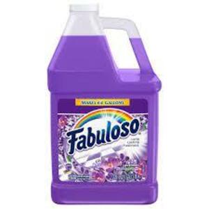 DESCRIPTION: (2) MULTI PURPOSE CLEANER BRAND/MODEL: FABULOSO INFORMATION: LAVENDER RETAIL$: $20.00 EA SIZE: 1 GALLON QTY: 2