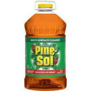 DESCRIPTION: (1) MULTI PURPOSE CLEANER BRAND/MODEL: PINE SOL RETAIL$: $10.98 EA SIZE: 1.12 GALLON QTY: 1