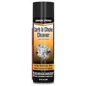 DESCRIPTION: (6) CARB AND CHOKE CLEANER BRAND/MODEL: MAX PRO RETAIL$: $12.00 EA SIZE: 14 OZ QTY: 6