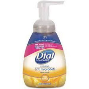 DESCRIPTION: (8) ANTIBACTERIAL FOAMING HAND WASH BRAND/MODEL: DIAL COMPLETE FOOD SERVICE RETAIL$: $6.58 EA SIZE: 7.5 OZ QTY: 8