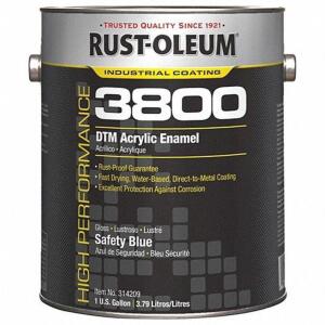 DESCRIPTION: (2) ACRYLIC ENAMEL COATING BRAND/MODEL: RUST-OLEUM #454H23 INFORMATION: SAFETY BLUE RETAIL$: $63.21 EA SIZE: 1 GALLON QTY: 2